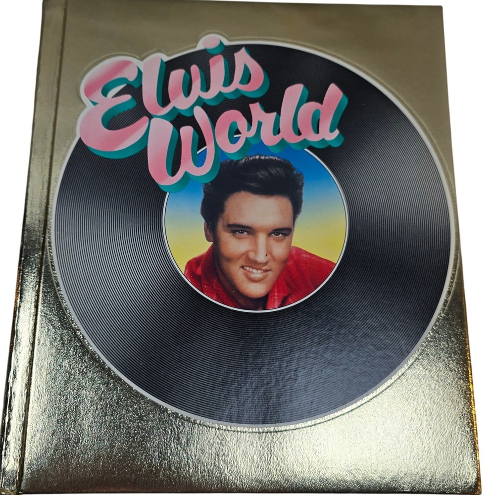 Elvis' World by Michael E. Stern &‎ Jane Stern 1987 Hardcover Dust Jacket 1st Ed